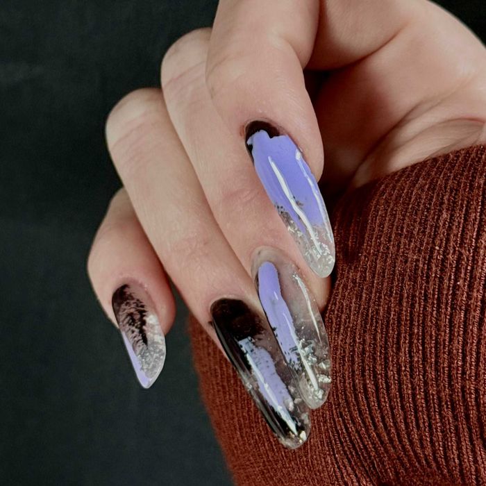 Manichiura cu gel/oja semi