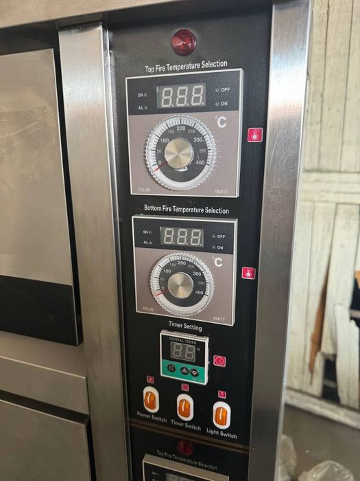 Электрическая трехкамерная печь