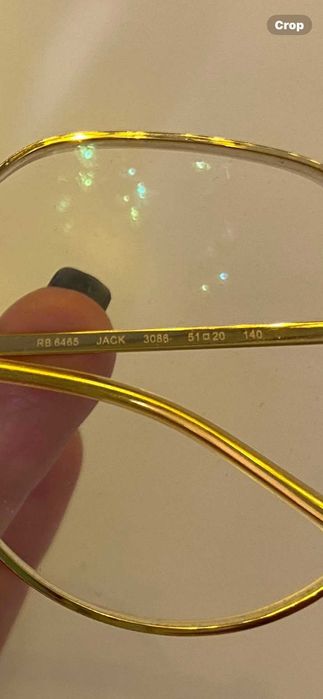 Ray-Ban™ Jack Златна рамка. Очила Рей Бан