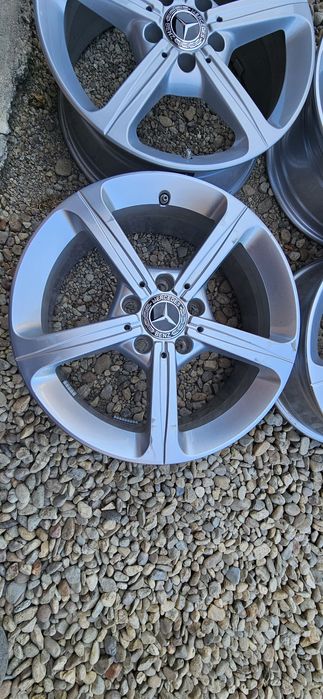 Jante  R17 original senzori Mercedes A-Class  CLA C-Klass 5x112 Et.44 6.5Jx17 Audi Vw Passat Sharan Golf Skoda Kodiaq BMW A4 A6