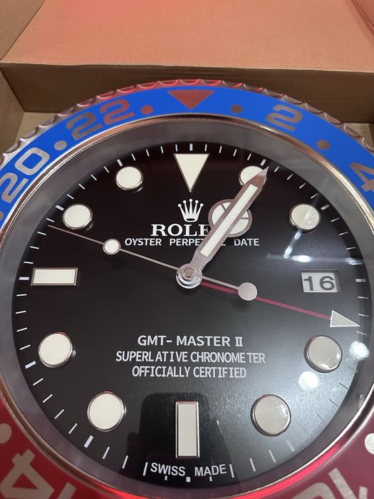 Ceas perete Rlex pepsi 40 cm