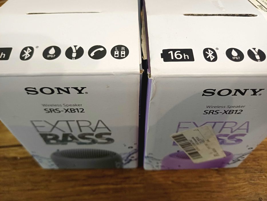 2 бр .Преносими колони Sony SRS XB-12
