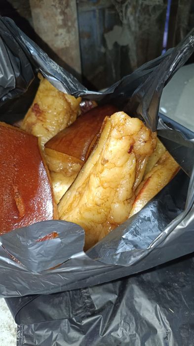 Сало копчёное и соленое деревенское