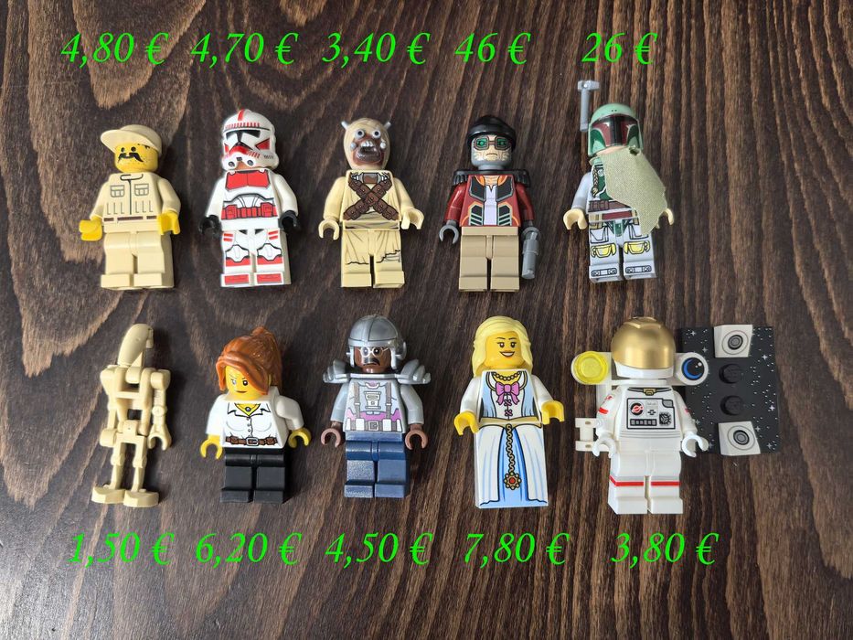 LEGO минифигурки рицари пирати нинджаго космос колекционерски стар уорс уестърн фортнайт властелинът на пръстените други