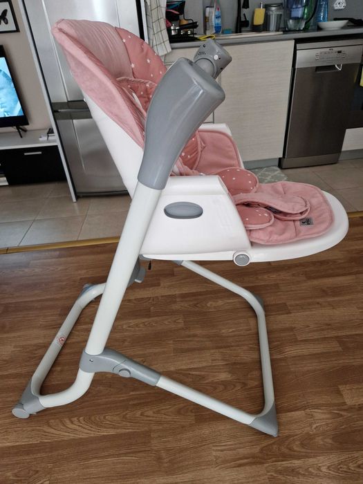 Столче за хранене - люлка Lorelli Ventura, Peach beige stars