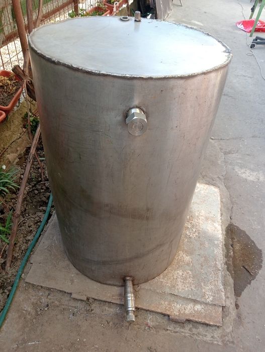 Butoi inox 300l grosime2,5mm