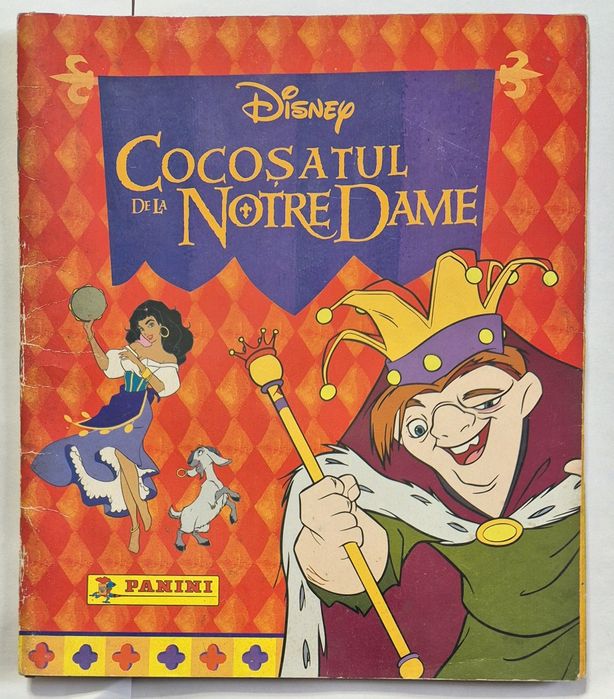 Album + set Full autocolante (233)  Panini Cocosatul de la Notre Dame