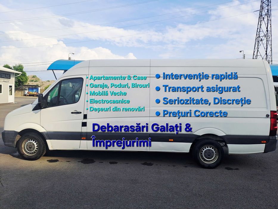 Debarasări, Transport Mobilă & Mutări la Prețuri Corecte