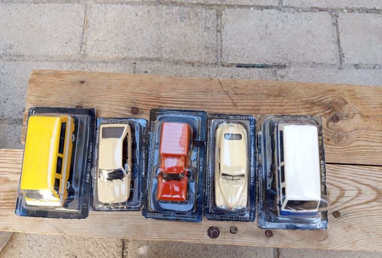 Коллекционные модели машин времени СССР