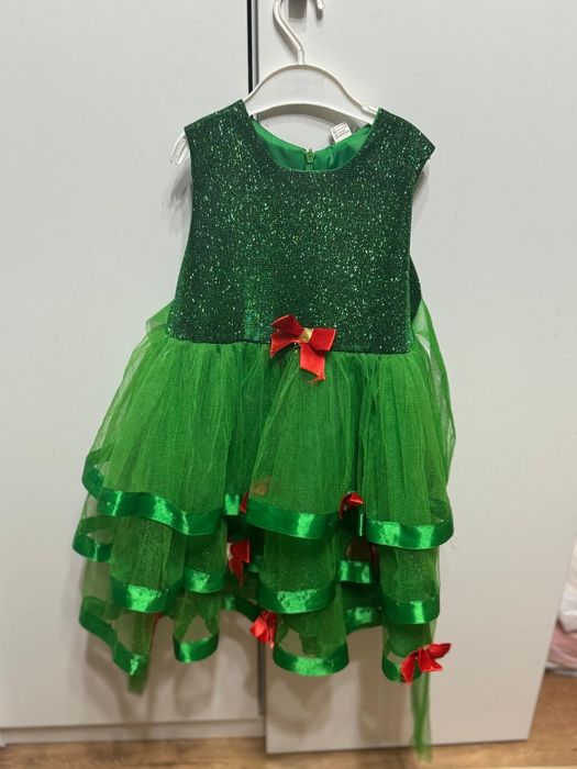 Платье елка для девочки