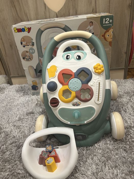 Детски уокър 3 в 1 Smoby