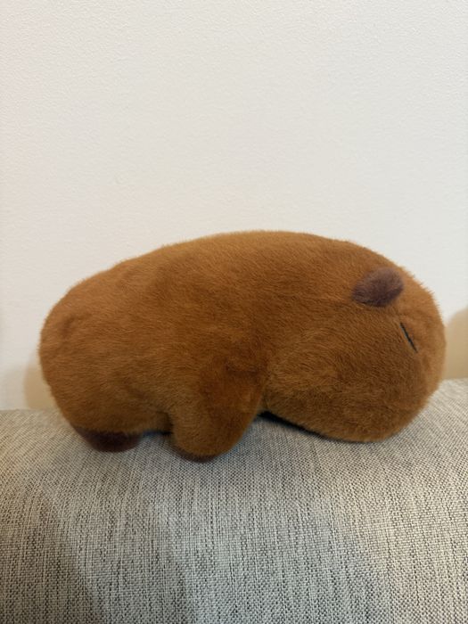 Jucărie din pluș Capybara, maro și moale