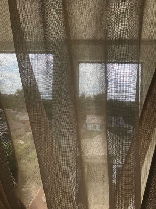Тюль на окна под лён