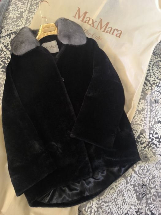 Шуба из натуральной ламы