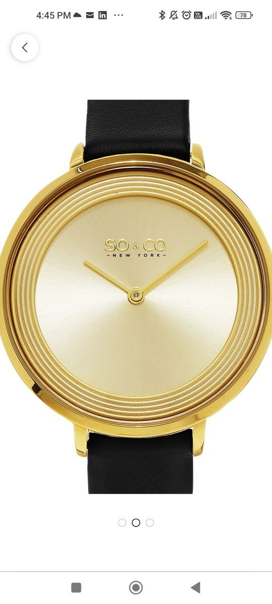 So&co madison sales watch 5204m