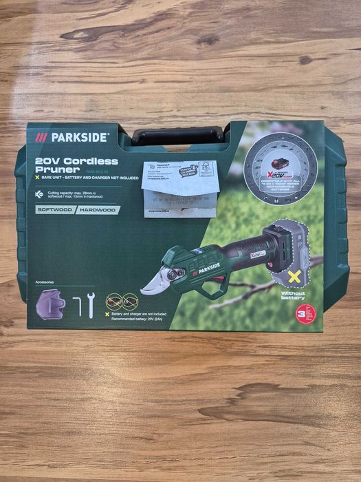Foarfeca pentru crengi cu acumulator Parkside PAAS 20-Li B1
