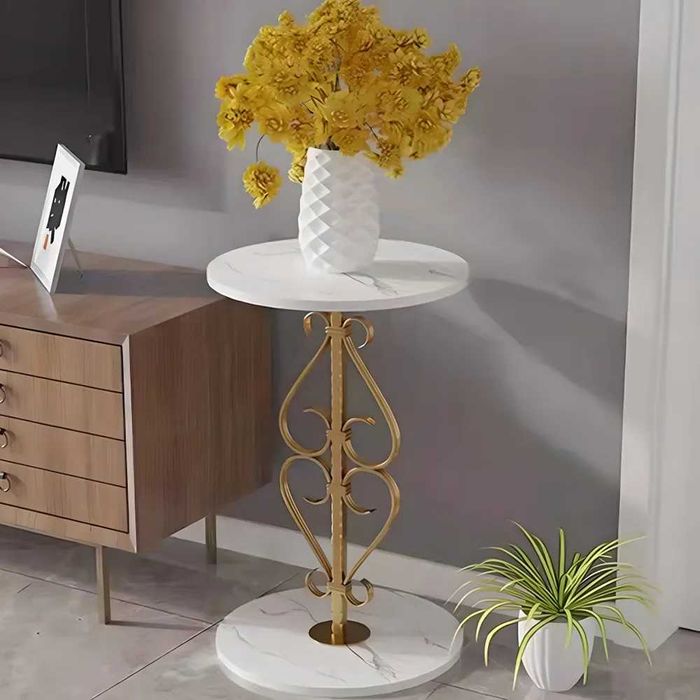 Прикроватный столик с полкой, столик приставной