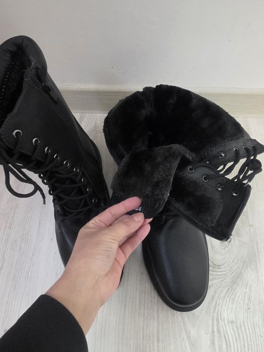 Продам берцы, новые, натуральный мех