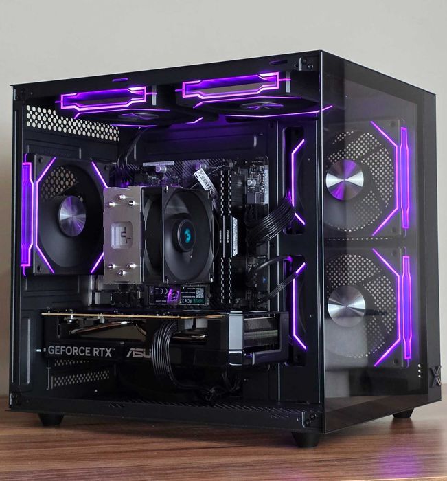 Нов | Ryzen 5600 | RТX 5050 | 16 GB RAM | NVMe | Геймърски