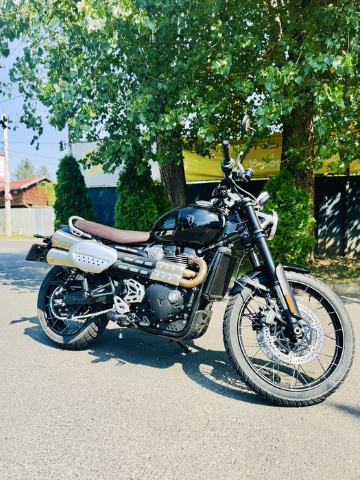 Triumph Scrambler 1200 | 2026 | 2.400 km | Stare impecabilă | Garanție
