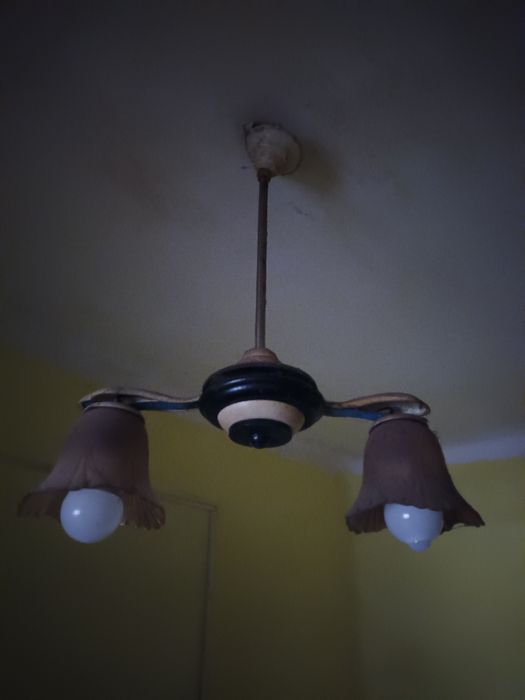 Lustra simpla cu 2 becuri