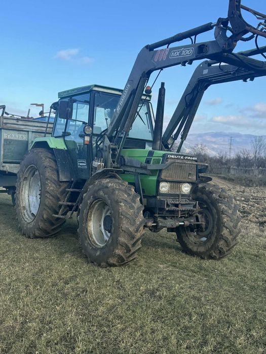 Tractor Deutz-Fahr agroprima 4.51 incarcator MAILLEUX 100 remorca 8t