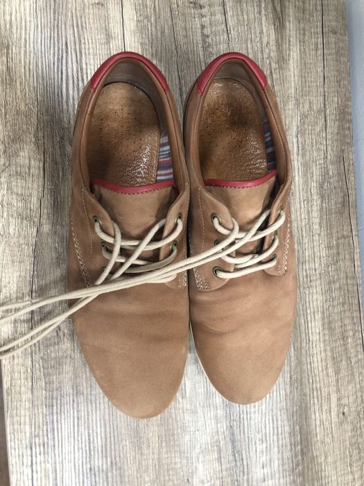 Обувки от естествен набук Clarks, номер 43