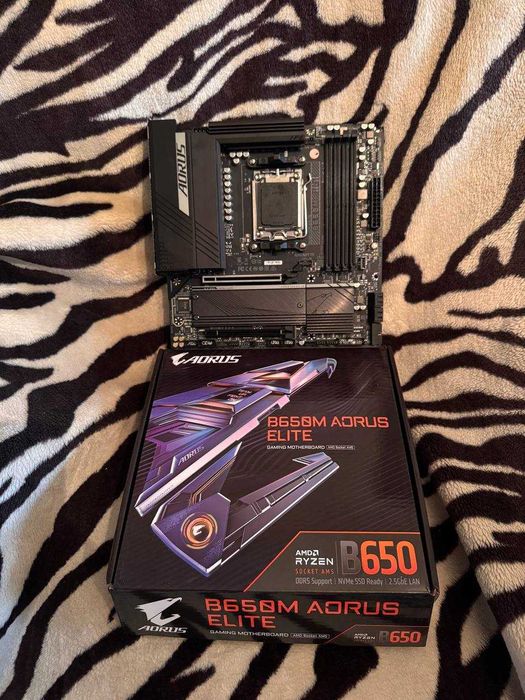 Материнская плата b650m Gigabyte Aourus Elite для AMD 5.