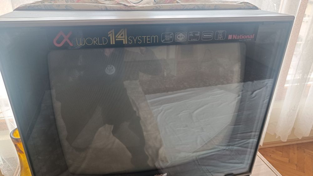 Ретро National TC-Al2600 Quintrix World 14 system винтидж телевизор тв