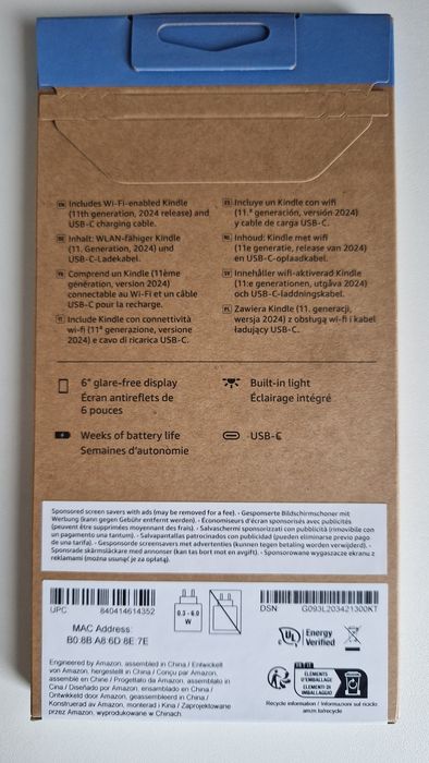 Amazon Kindle 2024г.
