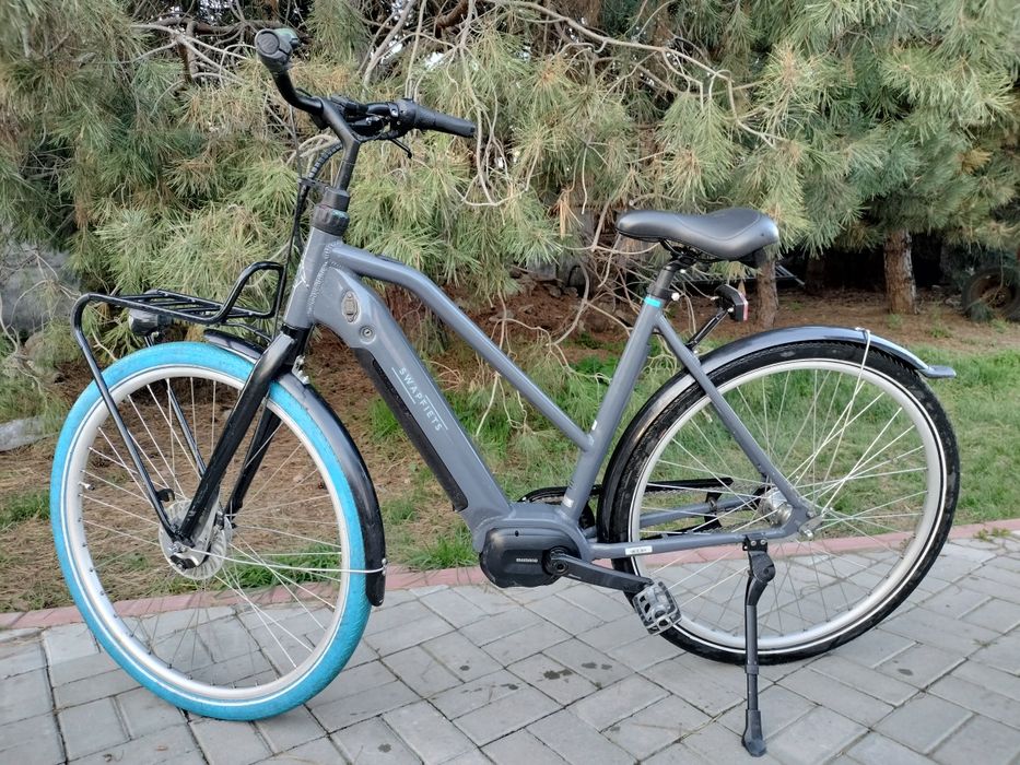 Bicicleta electrica cu motor central Shimano steps .