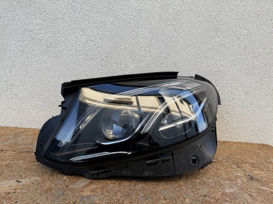 Far stanga Mercedes E Class W213 Full LED MultiBeam Blue Line Original