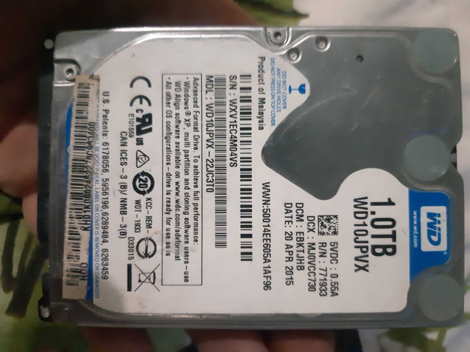 Жесткий диск 1 тб