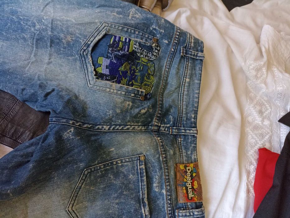 Blugi Desigual slim ,mărimea 28