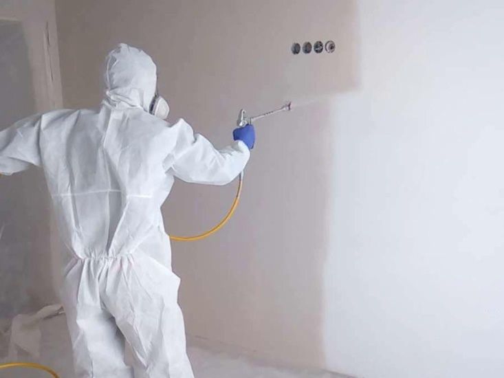 Безвоздушная покраска