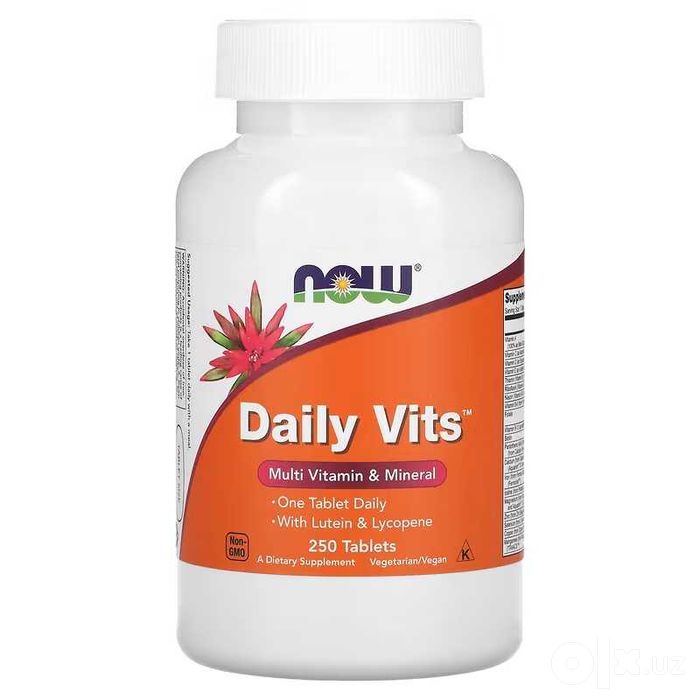 NOW Foods NOW Daily Vits Multi Vitamin & Mineral мультивитамины микроэ