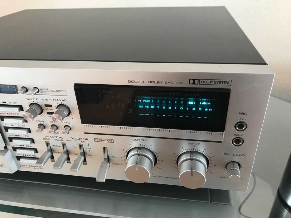 Kenwood KX-2060,3 Head Cassette Deck,TOTL 1980,Service efectuat-Top