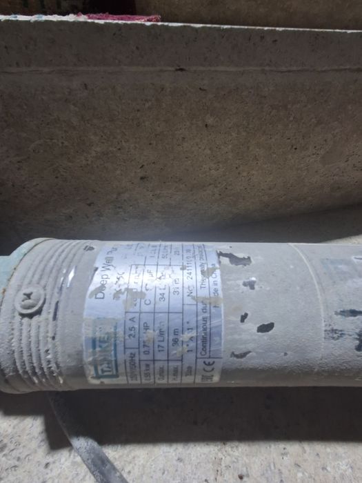 Глубинный насос Tanker 0.75kv 220v max 36 m