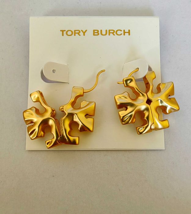 Големи висящи обеци на Tory Burch
