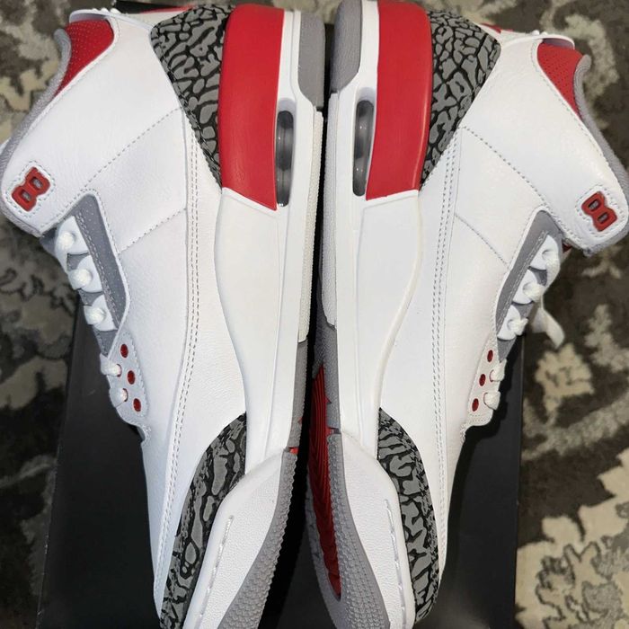 Jordan 3 Fire Red (46) FULLBOX | Livrare rapida cu verificare
