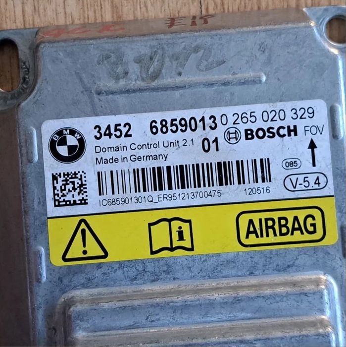 Modul airbag ICM V-54 pt model cu distronic Original BMW F10 F11 F01 F02 F03 F04 h