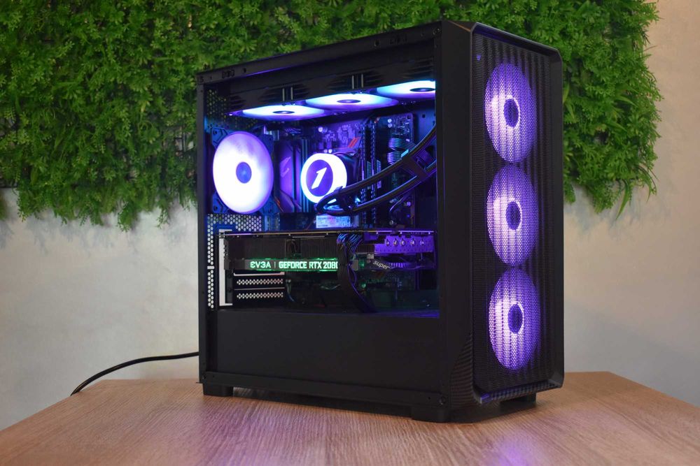 Геймърски Компютър Intel i5 9600k | RTX 2080 Super | 16GB RAM | 256GB Ssd |