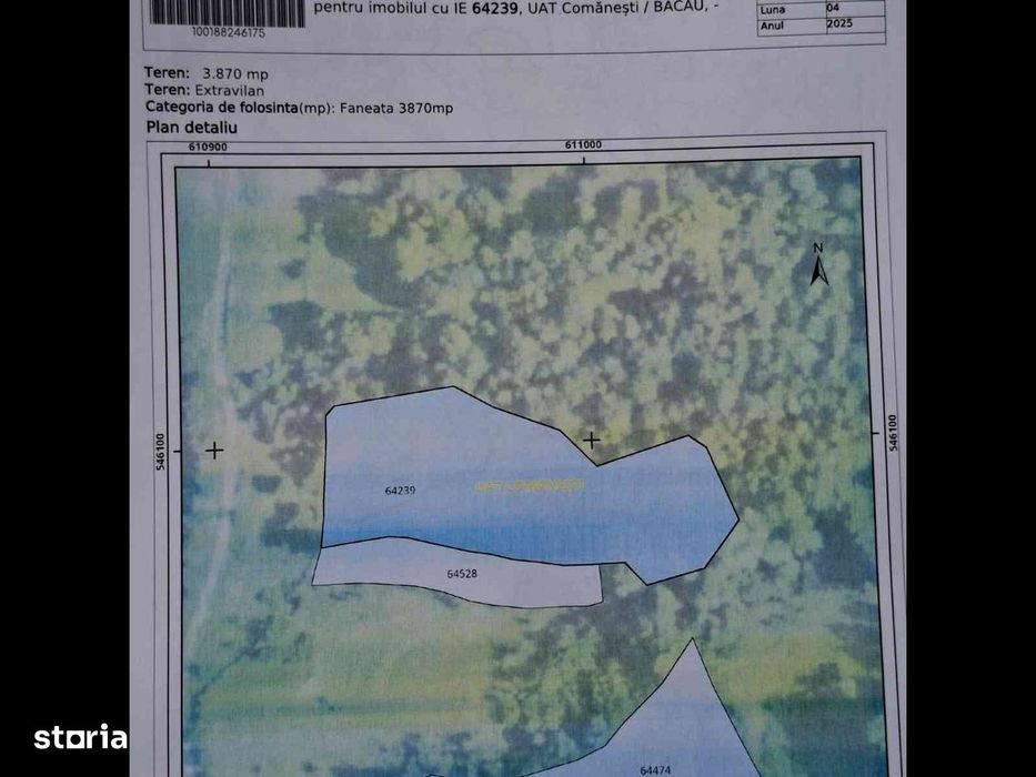 Teren Comănești Extravilan – Viitor Intravilan, Ideal Casă de Vacanță