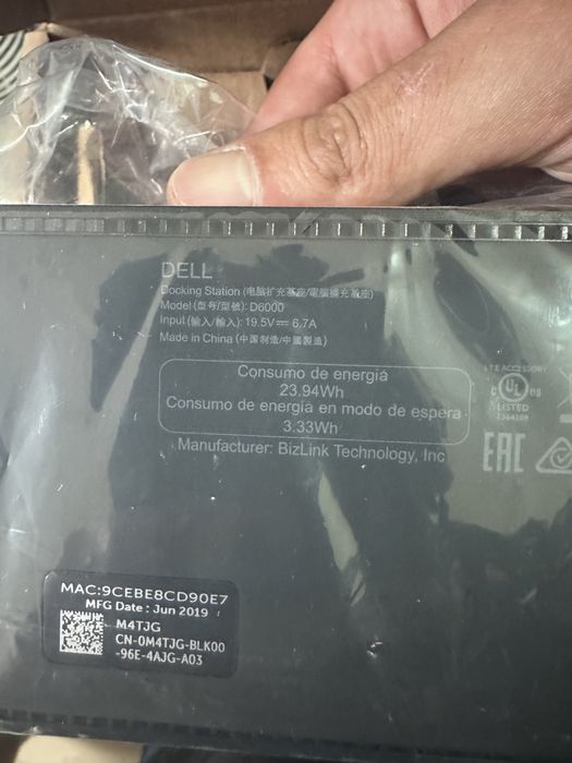 Statie de andocare, Dell, Universal, D6000