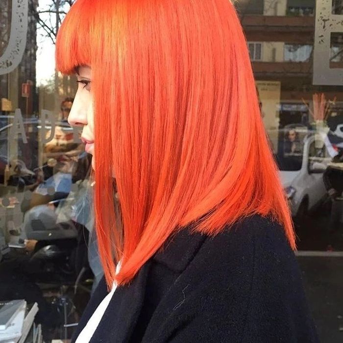 Стойкая краска для волос Anthocyanin O12 — Ярко кораллово-оранжевый