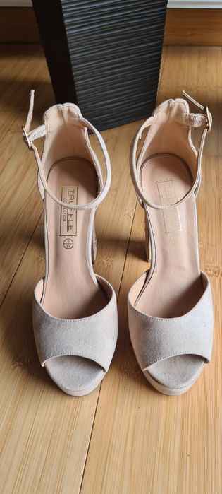 Pantofi dama 36 crem rosi albaștri