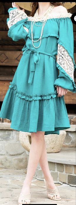 Rochie Iiana din bumbac organic
