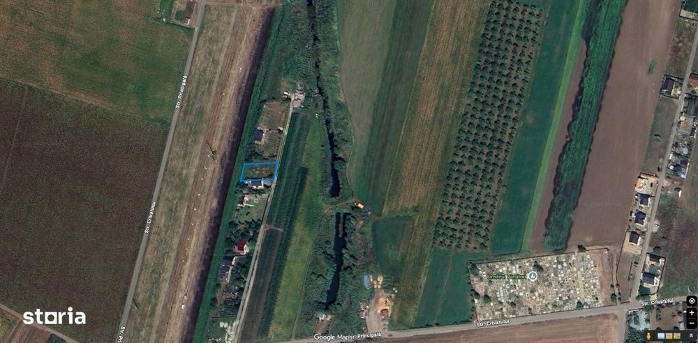 Teren Vânători, deschidere 17.65 m – Zonă rezidențială în dezvoltare