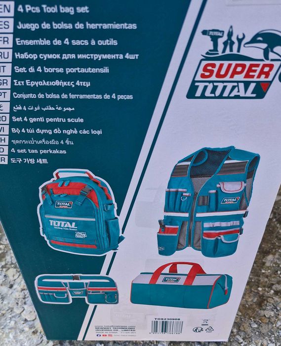 Комплек за инструменти Total - 4 части