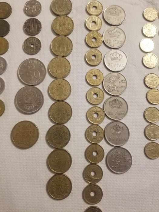 Monede spaniole pesetas